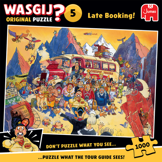 Ennakkomyynti, Jumbo, Wasgij?, Original 5 Late booking! 1000 palaa